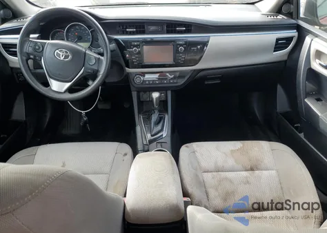 2014 Toyota Corolla L z USA, uszkodzony, nr VIN 2T1BURHE2EC145152